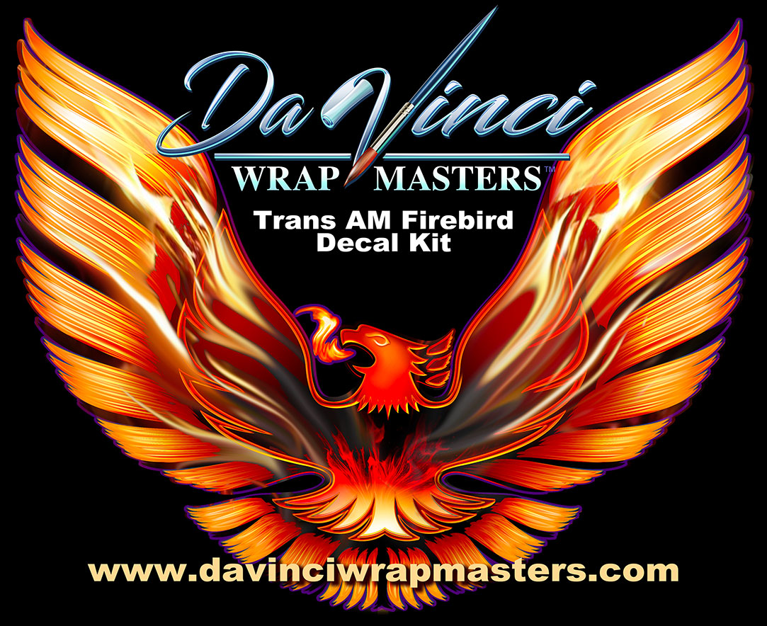 【再出品】ちゃん☆  Firebird FireBird TransAm Decal - DaVinci Wrap Masters
